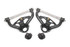 BMR A-Arms - Upper - Delrin Bushings - Black (1978 - 1988 G-Body) AAU461H