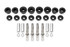 BMR Upper & Lower Front Control Arm Bushing Kit - Delrin (2014 - 2019 Corvette) CBK571