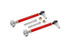 BMR Front Double Adjustable Rear Lower Control Arms - Rod Ends - Red (2016 - 2024 Camaro) FLC368R
