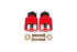BMR Motor Mount Kit - Polyurethane Bushings - Red (2008 - 2009 G8 / 2014 - 2017 SS) MM300R
