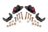 BMR Motor Mount Kit - Polyurethane - Black (2014 - 2019 Corvette) MM570H