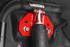 BMR Rear Shock Mount Kit w/Brace - Black (2015 - 2023 Mustang) SM762H