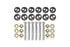 BMR Camber Bolt Kit for Front and Rear Lower Control Arms - Black (1997 - 2013 Corvette) WAK552
