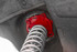 BMR Caster Camber Plates for Coilovers - Red (2011 - 2014 Mustang / 2011 - 2014 Shelby GT500) WAK752R