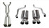Corsa 2.5" Cat-Back Exhaust - Sport - 3.5" Twin Polished Tips (2009 - 2013 Corvette C6) 14108CB