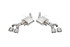 Corsa 3" Axle-Back Exhaust - Sport Valved - 4.5" Polished Tip (2022 - 2026 CT4-V Blackwing) 21319