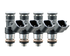 FIC ISC-0660H-SP-4 660cc high impedance custom injectors for 4-cylinder engines with 38mm shorty configuration