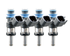 Fuel Injector Clinic 1440cc SHORT high impedance custom injector set ISC-1440H-4 with 38mm height and 11mm by 16mm O-rings