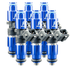 FIC 1200cc six cylinder fuel injectors with 64mm body 11mm top 14mm bottom O-rings part 1200-64-11-14-6
