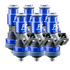 FIC 1650cc six cylinder fuel injectors with 53mm body 14mm top 21mm bottom O-rings part 1650-53-14-21-6