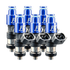 FIC ISC-2150H-6 six cylinder 2150cc high impedance fuel injector set with Data Match Technology and solder-in pigtails