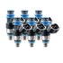 FIC ISC-2150H-6 six cylinder 2150cc SHORT high impedance fuel injector set with Data Match Technology and solder-in pigtails