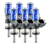 FIC ISC-1440H-6 high impedance 1440cc six cylinder fuel injectors with stainless alloy valves, Data Match Technology, and solder-in pigtails