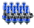 FIC 1650-53-14-21-8 1650cc 53mm fuel injectors for custom eight cylinder performance applications
