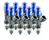 FIC 1000-64-14-11-8 1000cc 64mm fuel injectors for custom eight cylinder performance applications
