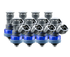 FIC 2150-38-14-21-8 2150cc SHORT 38mm fuel injectors for custom eight cylinder high horsepower applications