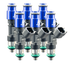Fuel Injector Clinic 0650-64-14-14-8 650cc fuel injector set for eight cylinder engines with 64mm height and 14mm top and bottom O-rings