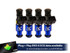 Fuel Injector Clinic is127-1200h 1200cc High-Z fuel injector set for 2008-2015 Mitsubishi Evo X