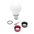 Cobb Weighted Cobb Knob - White w/Red Base (2017 - 2020 Civic Si / 2017 - 2021 Civic Type R) - 2H1360-W-RD