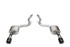 Corsa 3" Axle-Back Exhaust - Sport - 4.5" Polished Carbon Fiber Tips (2024 - 2026 Mustang GT Coupe - Non Active) 21253CF