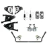Detroit Speed Front Speed Kit 2 - Single Adjustable Shocks - Tubular Sway Bar (1968 - 1972 GM A-Body - BBC) 031320-SDS