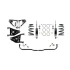 Detroit Speed Front Speed Kit 2 - Single Adjustable Shocks (1967 - 1969 Camaro & Firebird / 1968 - 1974 Nova - BBC) 031351-SDS