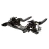 Detroit Speed Hydroformed Front Subframe - Powdercoated - Double-Adjustable Shocks (1967 - 1969 Camaro / Firebird / 1968 - 1974 Nova - SBC / LS) 032004-DDS