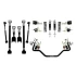 Detroit Speed Rear Speed Kit 3 - Base Shocks  (1968 - 1972 GM A-Body - Stock Axle) 041612DS