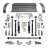 Detroit Speed QuadraLink Rear Suspension Kit - Double-Adjustable Shocks (1960 - 1965 Falcon / Comet) 041755-DDS