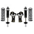 Detroit Speed Rear Coilover Conversion Kit - Single Adjustable Shocks (1993 - 2002 Camaro & Firebird) 042441-SDS