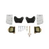 Detroit Speed LS Engine Mount Kit - Hydroformed Subframe (1967 - 1969 Camaro / Firebird / 1968 - 1974 GM X-Body) 060404DS