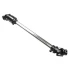 Detroit Speed Steering Shaft - Vibration Reducer - Bare Steel - Ididit Column - 1-Inch-48 Output 092523DS