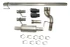 Roush Catback Exhaust - Rear Exit - Black Tips (2021 - 2026 F150 5.0L) 422345