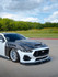 MAZ High Cowl Terminator Hood - Single Sided Carbon Fiber (2024 - 2026 Mustang) MAZ-24-HTFSS