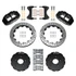 Wilwood Forged Narrow Superlite 6R Big Brake Front Brake Kit - 13.06 Drilled & Slotted Rotors - Black (2014 - 2019 C7 Corvette) 140-18531-D