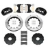 Wilwood Forged XRS6R Big Brake Front Brake Kit - 14" Slotted Rotors - Black (2014 - 2019 C7 Corvette) 140-18534