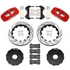 Wilwood AERO6 Big Brake Front Brake Kit - 14" Drilled & Slotted Rotors - Red (2014 - 2019 C7 Corvette) 140-18535-DR