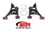 BMR A-Arms - Lower - Spring Pocket - Non-Adjustable - Tall Ball Joint - Black (1979 - 1993 Mustang) AA037H