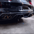 Anderson Composites Carbon Fiber Rear Valance - Type ARQ (2015 - 2017 Mustang w/ Quad Tip Exhaust) AC-RL15FDMU-ARQ