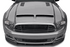 Cervinis Upper Grille - GT500 Style (2013 - 2014 Mustang) 4413-MB