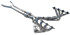 ARH 2" Headers & Off Road X-Pipe Long System (2009 - 2013 C6 Corvette) C6-09200300LSNC