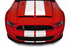 Cervinis Type 4 Ram Air Hood (2010 - 2014 Mustang GT500) 1211A