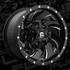 Fuel Off-Road 18x9 Cleaver Wheel 6 Bolt -12 ET 110.30 Bore Gloss Black D574