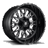 Fuel Off-Road 17x9 Stroke Wheel 5 Bolt -12 ET Gloss Black D611