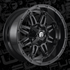 Fuel Off-Road 20x10 Hostage Wheel 5 Bolt -18 ET 78.10 Bore Gloss Black D625