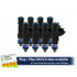 FIC IS302-1000H 1000cc High-Z LS2 fuel injectors with Data Match Technology and drop-in fitment