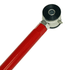 J&M Panhard Rod - Adjustable - Poly / Poly Ends - Red (2005 - 2014 Mustang) 23737R