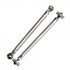 J&M Steel Lower Control Arms - Adjustable - Rod / Rod Ends - Black (2005 - 2014 Mustang) 23961SB