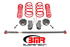 BMR 1.5" Drop Lowering Spring Package - Black (2005 - 2014 Mustang / 2007 - 2014 Shelby GT500) LSP001H