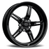 RC Components 15x3.5 Fusion Front Wheel Black